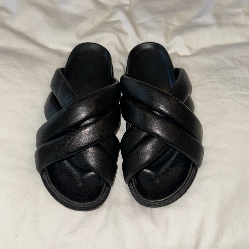 COPY - Anine Bing Lizzie Slides not sure on size,they are 10 inches long. Proba…
